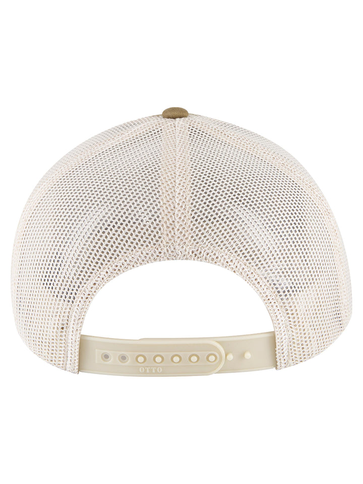OTTO CAP 6 Panel Mid Profile Mesh Back Trucker Hat