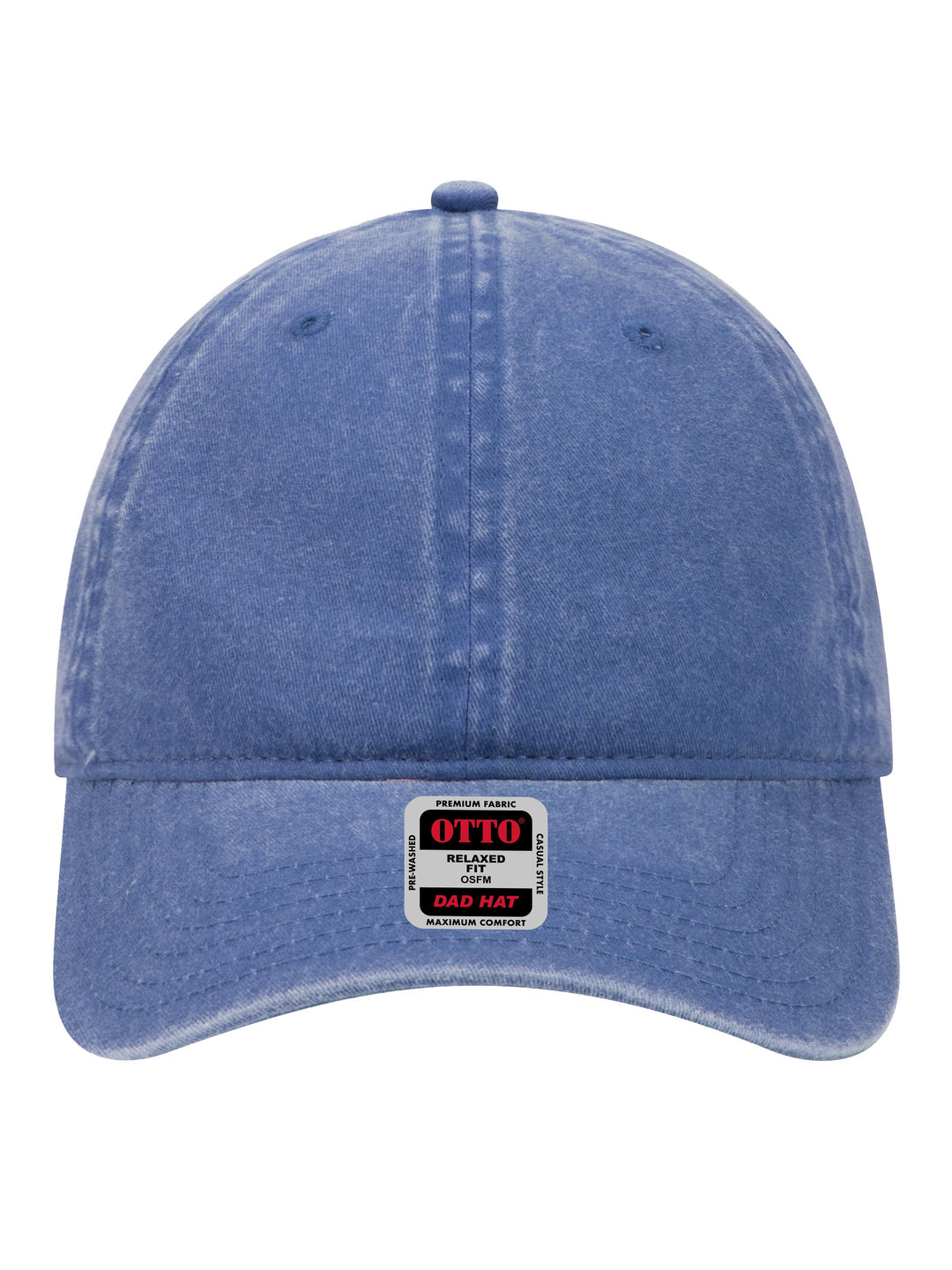 Otto 6 Panel Dad Hat- Garment Washed