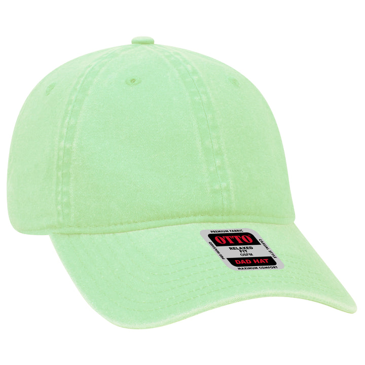 Otto 6 Panel Dad Hat- Garment Washed