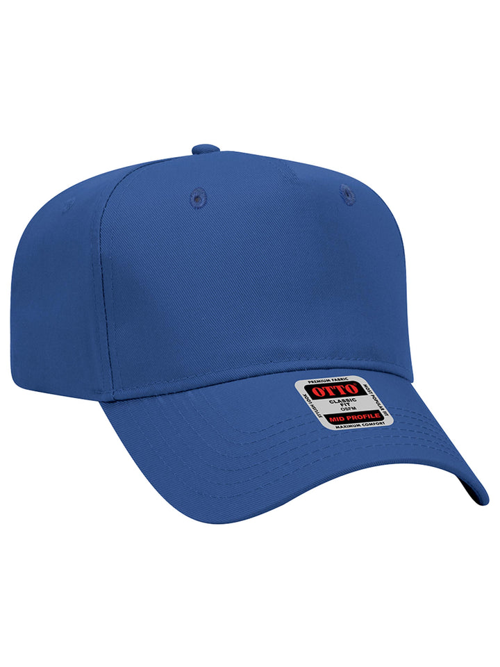 OTTO CAP 5 Panel Mid Profile Baseball Cap