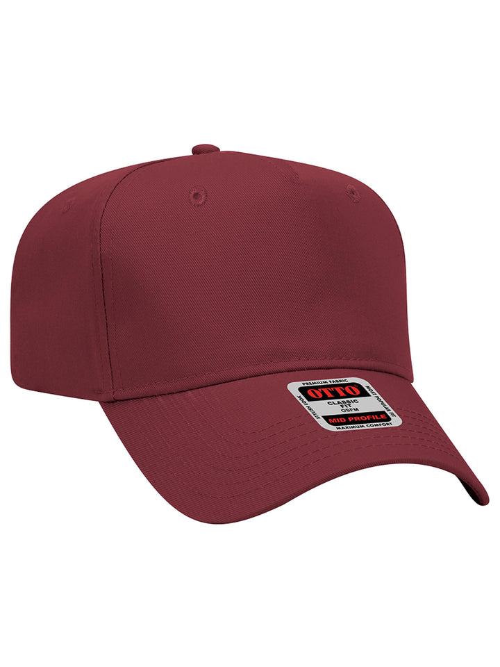 OTTO CAP 5 Panel Mid Profile Baseball Cap
