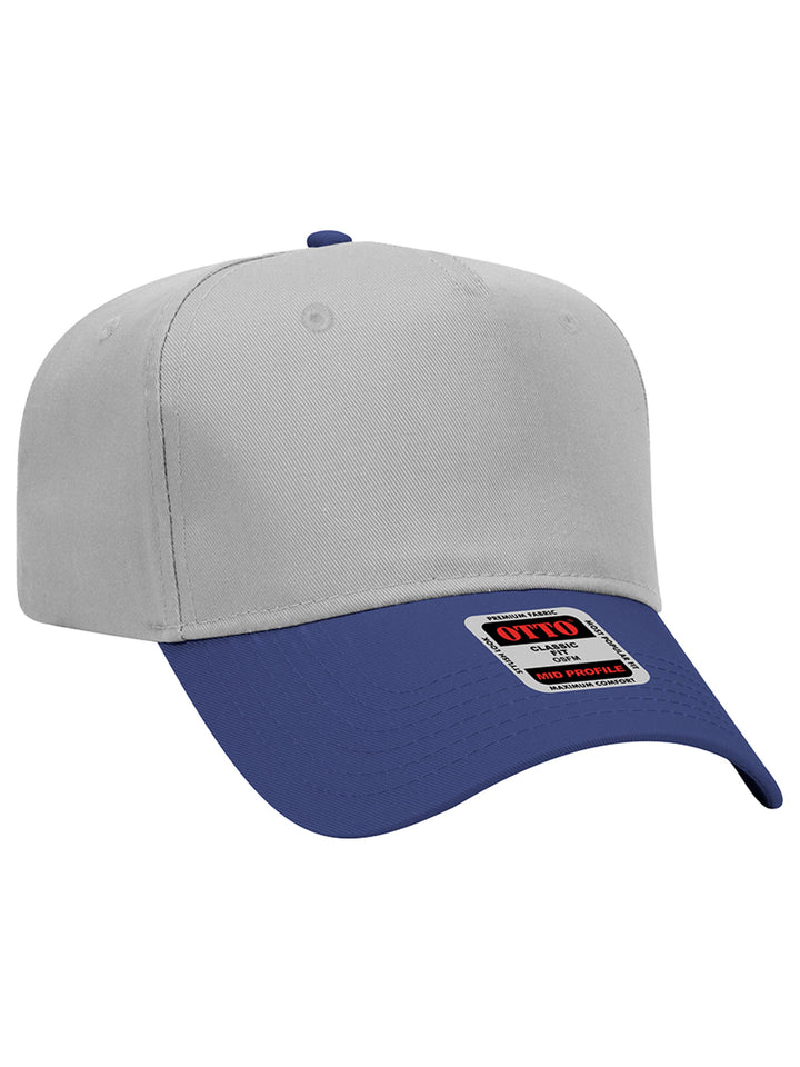 OTTO CAP 5 Panel Mid Profile Baseball Cap