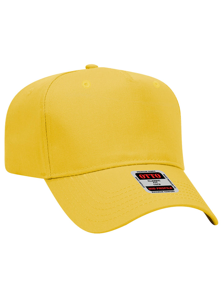 OTTO CAP 5 Panel Mid Profile Baseball Cap