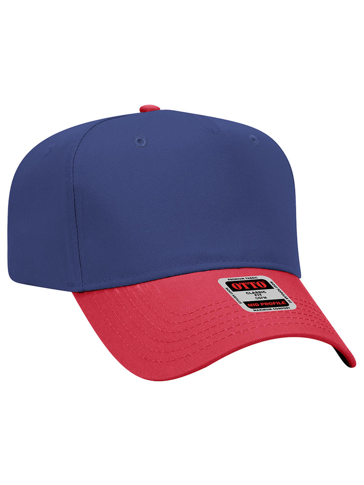 OTTO CAP 5 Panel Mid Profile Baseball Cap