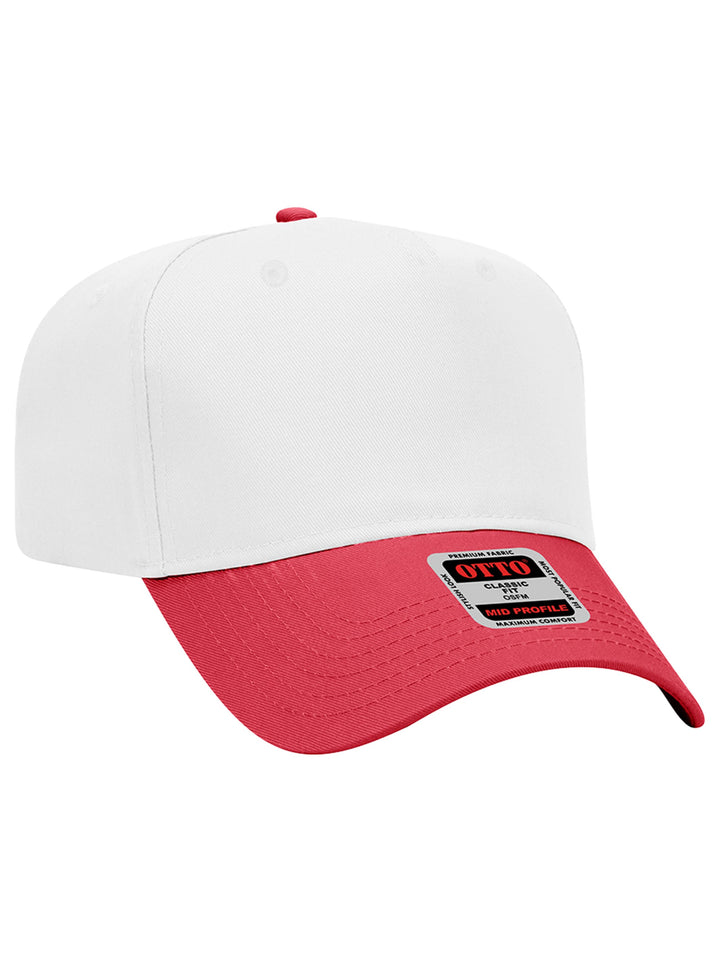 OTTO CAP 5 Panel Mid Profile Baseball Cap