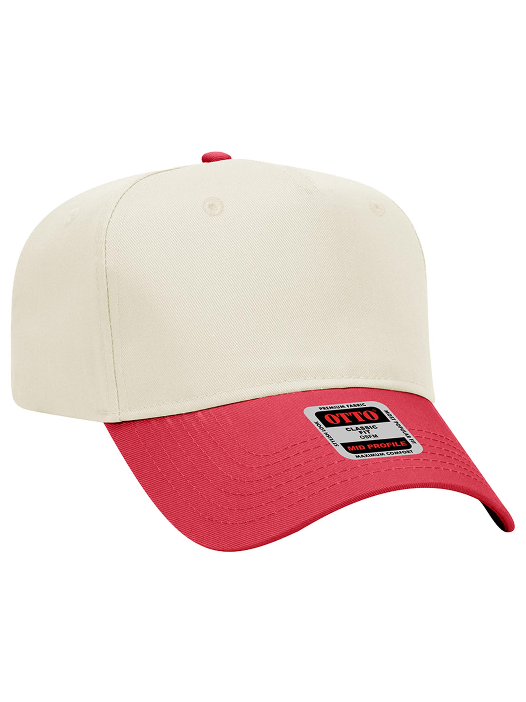 OTTO CAP 5 Panel Mid Profile Baseball Cap
