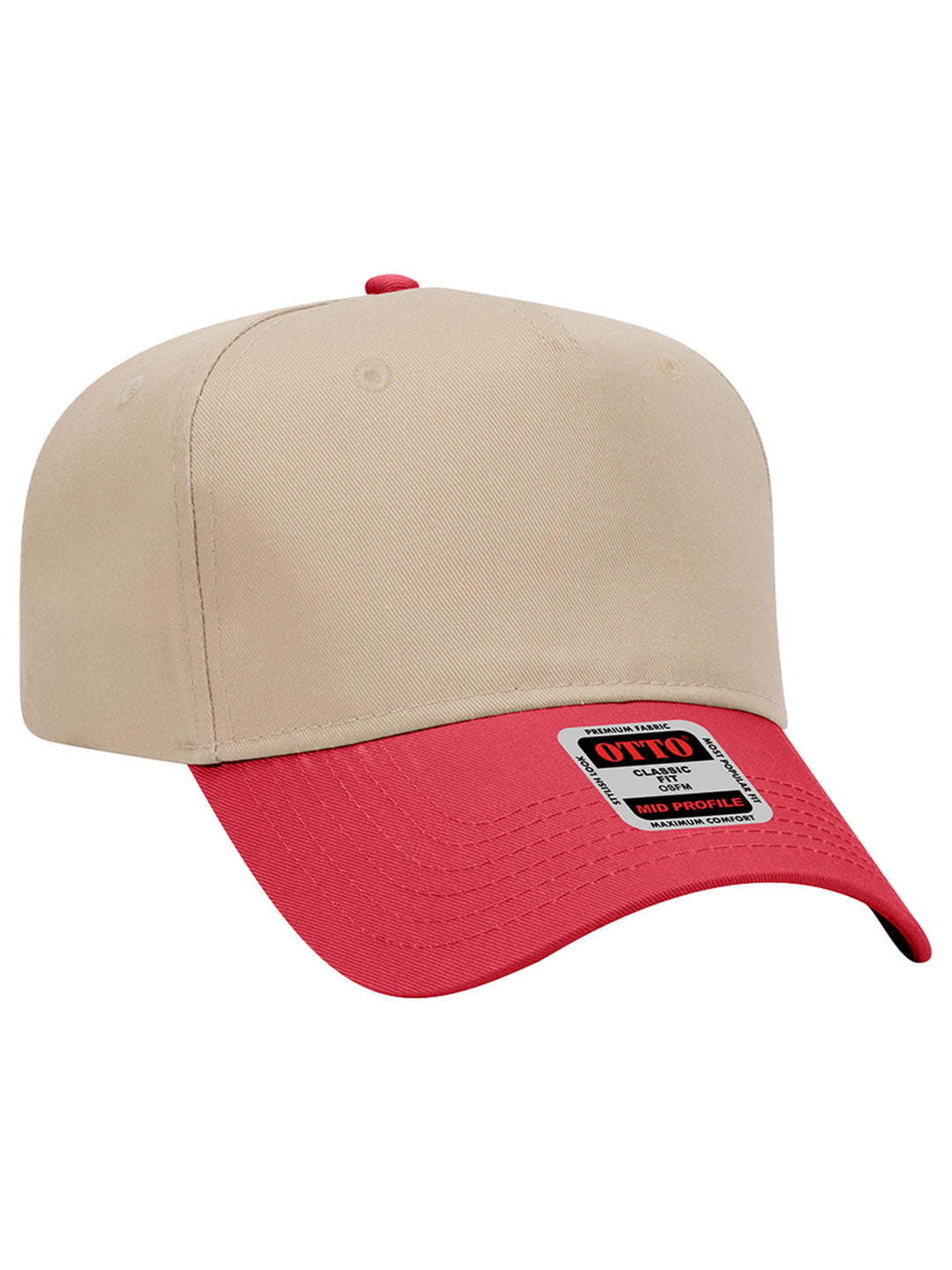 OTTO CAP 5 Panel Mid Profile Baseball Cap