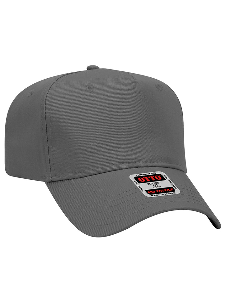 OTTO CAP 5 Panel Mid Profile Baseball Cap