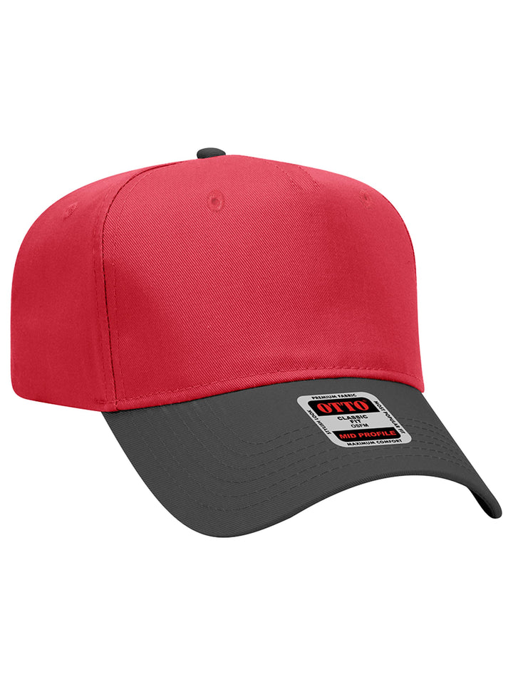 OTTO CAP 5 Panel Mid Profile Baseball Cap