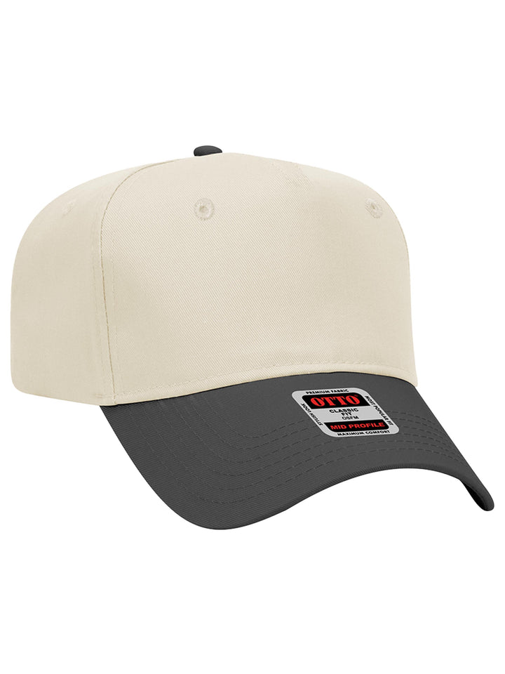 OTTO CAP 5 Panel Mid Profile Baseball Cap