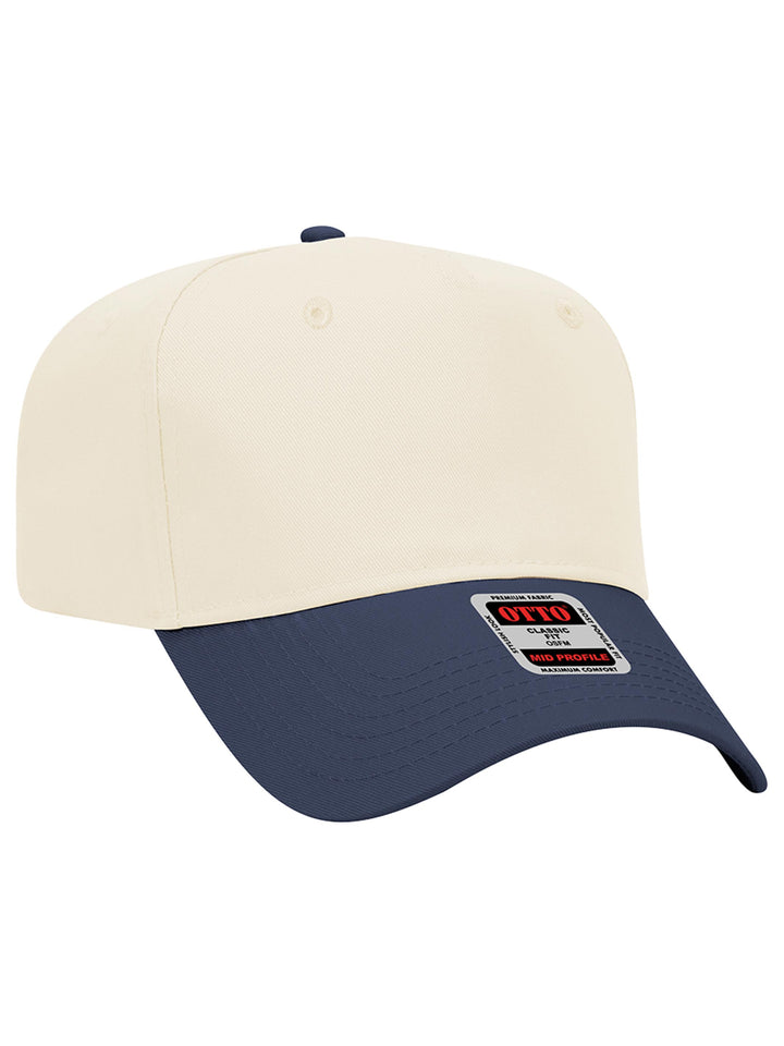 OTTO CAP 5 Panel Mid Profile Baseball Cap