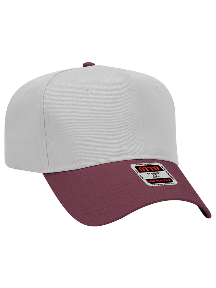 OTTO CAP 5 Panel Mid Profile Baseball Cap