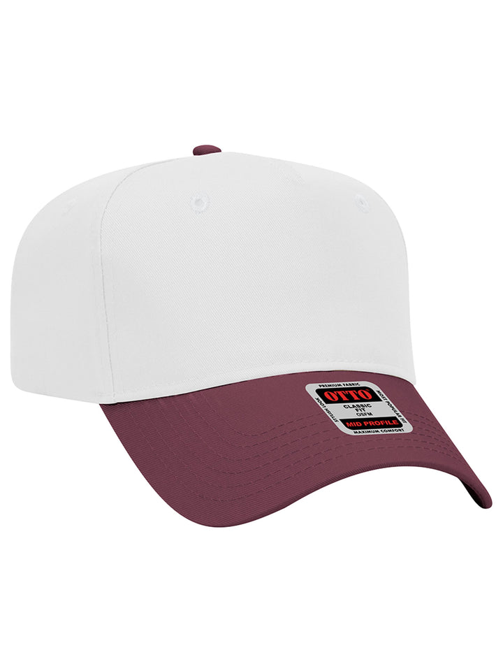 OTTO CAP 5 Panel Mid Profile Baseball Cap