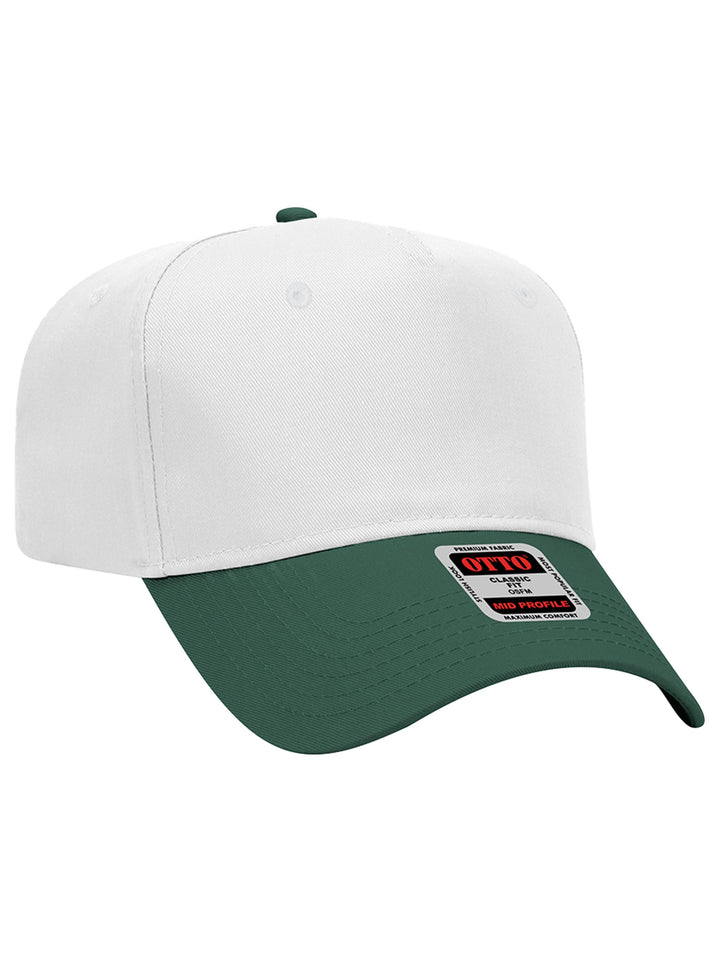 OTTO CAP 5 Panel Mid Profile Baseball Cap
