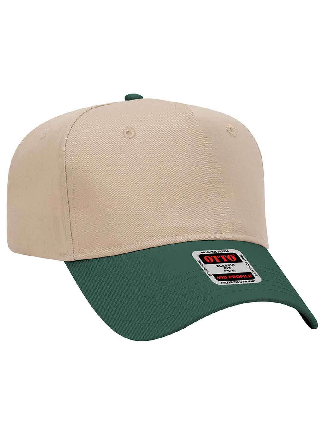 OTTO CAP 5 Panel Mid Profile Baseball Cap