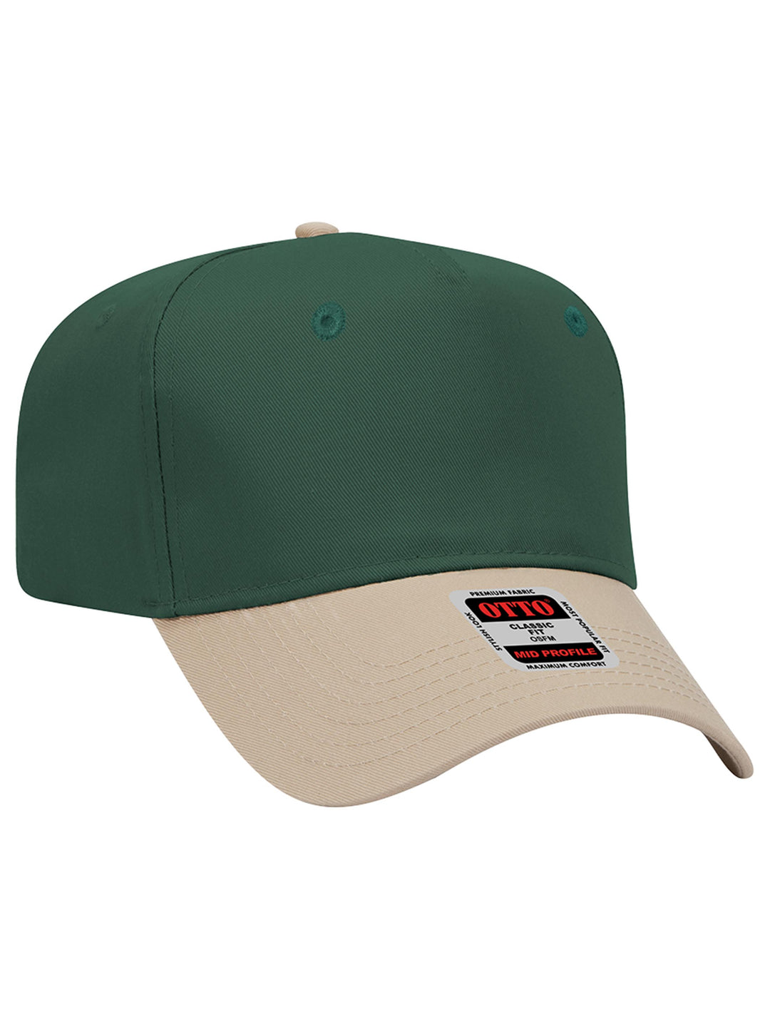 OTTO CAP 5 Panel Mid Profile Baseball Cap