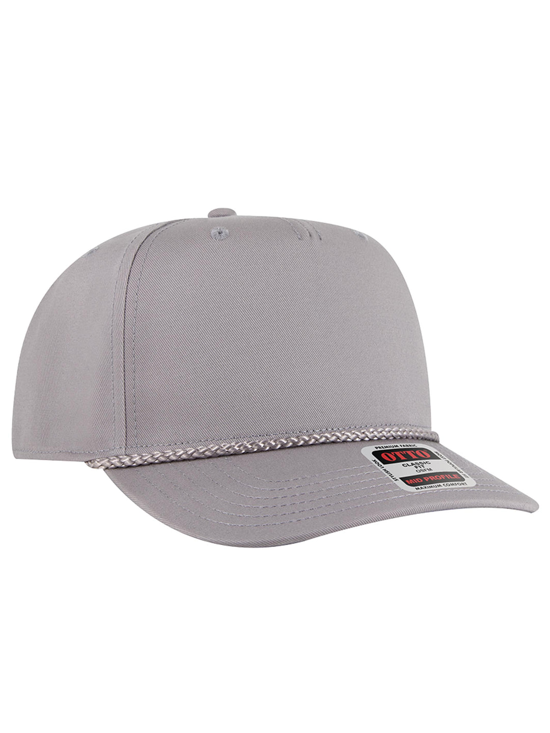 OTTO CAP 5 Panel Mid Profile Structured Baseball Cap