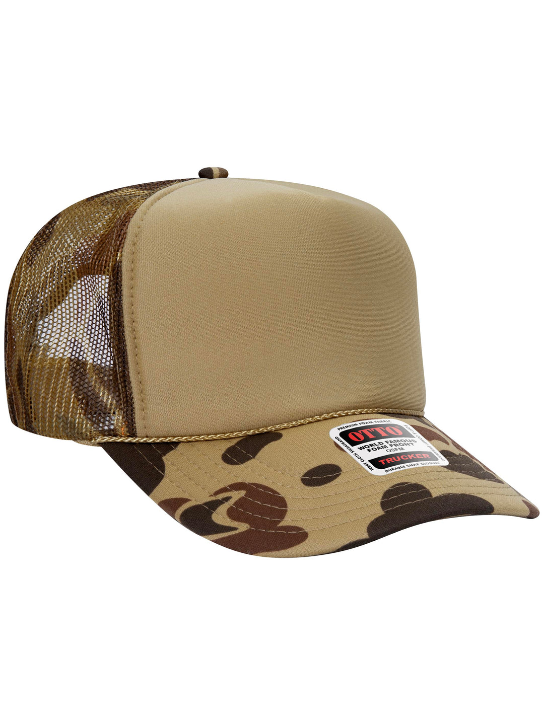 Otto 5 Panel Foam Trucker Hat