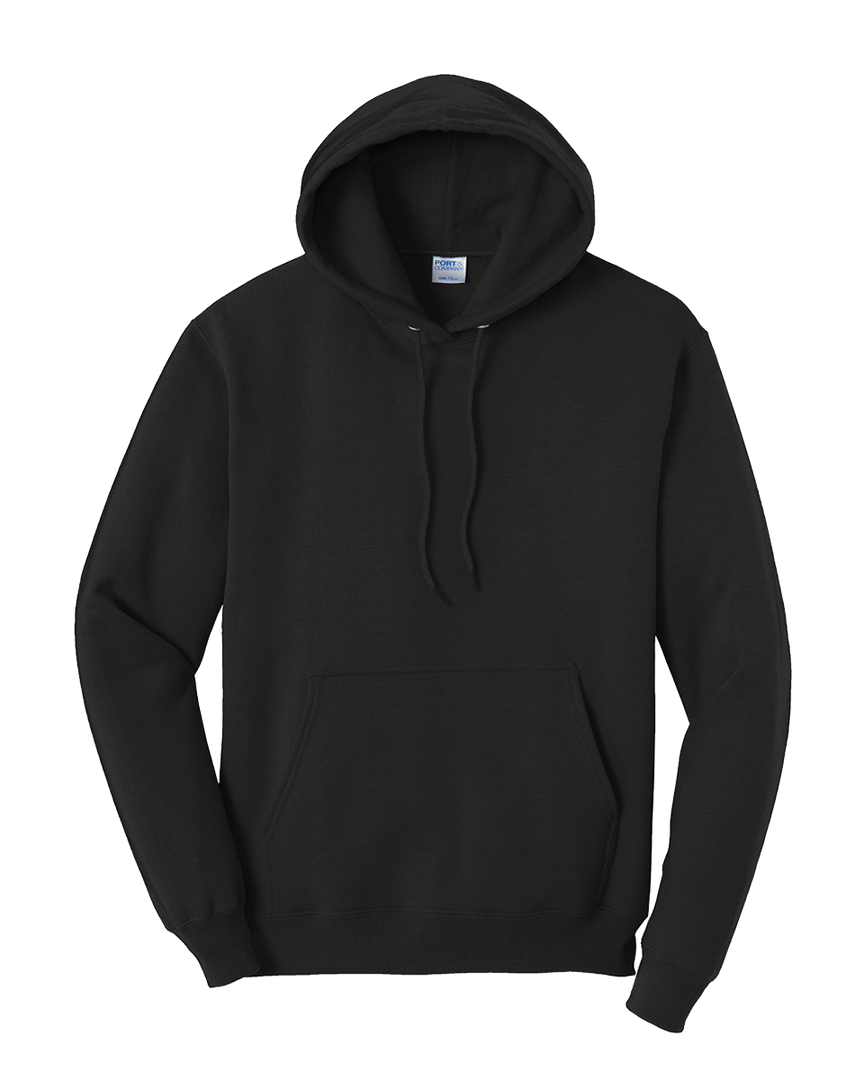 Port and Company Core Fleece Hoodie (7.8 oz, 50/50 Cotton & Poly)