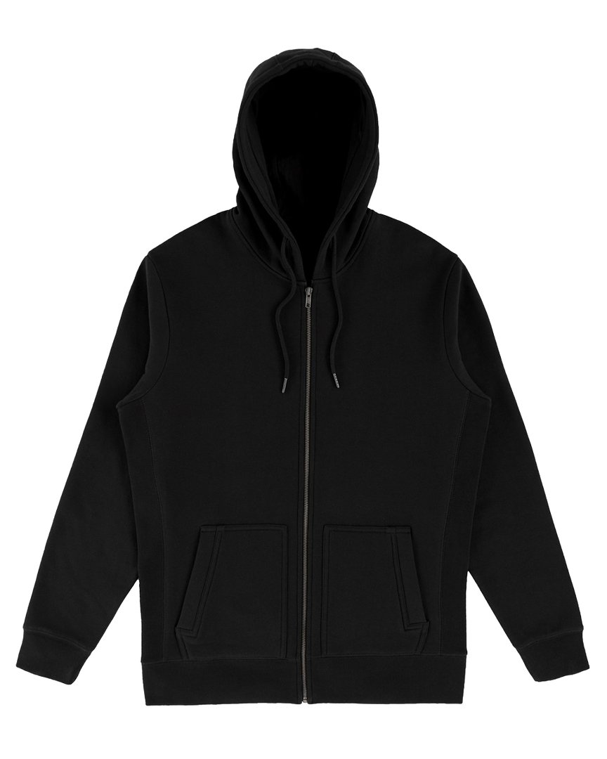 Original Favorites Heavy Weight Zip Up Hoodie (12 oz, 100% Organic Cotton)