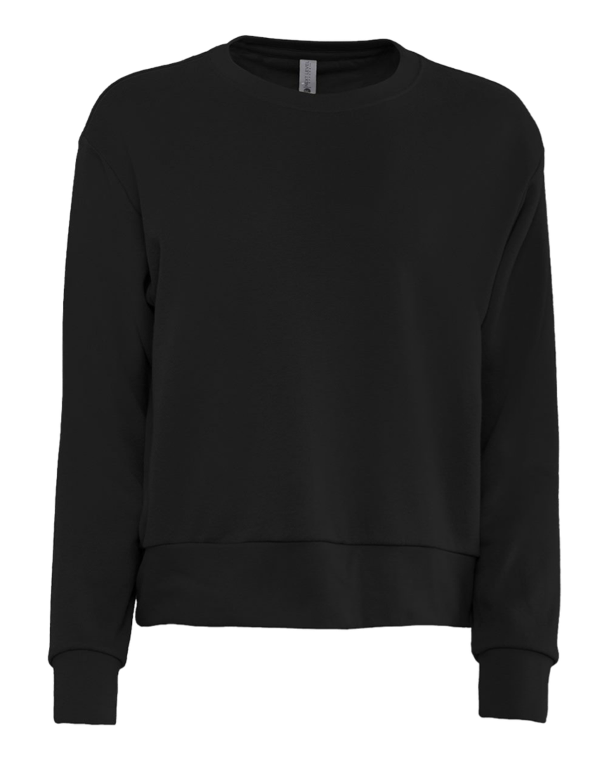 Next Level Women's Laguna Sueded Crewneck