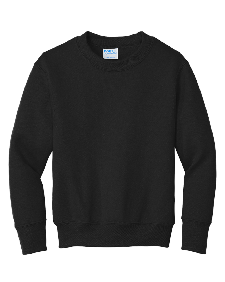 Port and Company Youth Core Fleece Crewneck