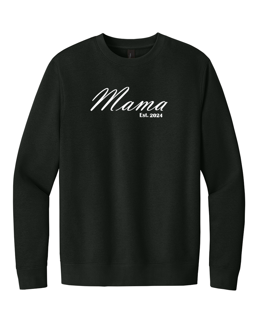 Embroidered Mama Sweatshirt