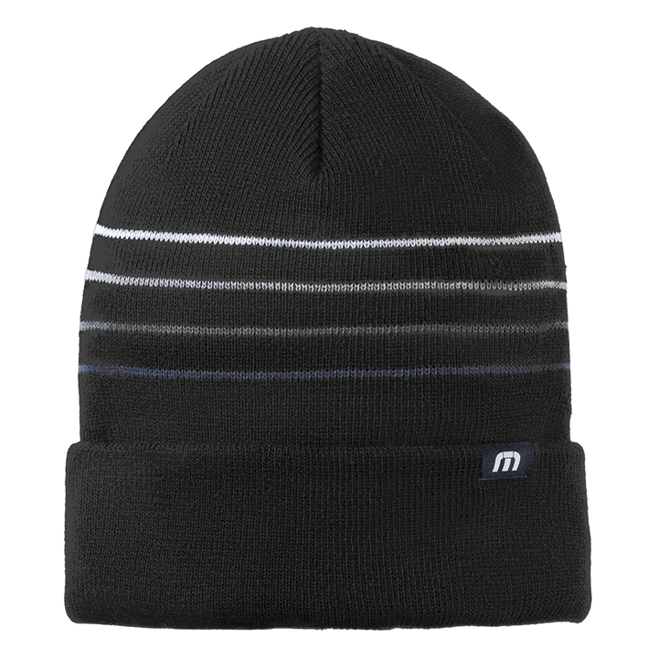 TravisMathew Striped Cuffed Beanie