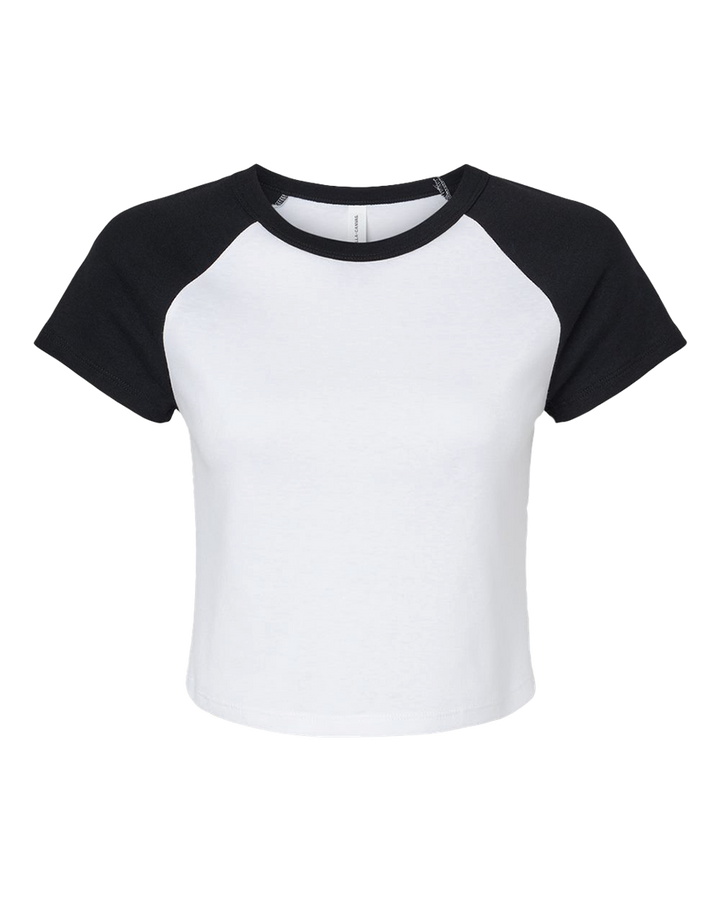 Bella + Canvas Women's Micro Rib Raglan Baby Tee