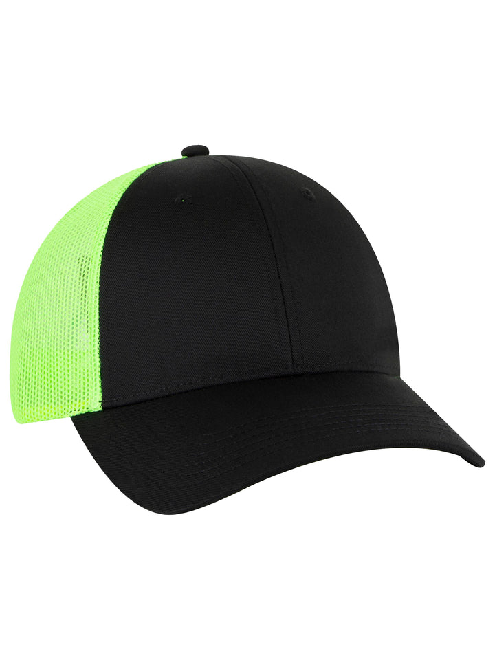 OTTO 6 Panel Low Profile Mesh Back Trucker Hat