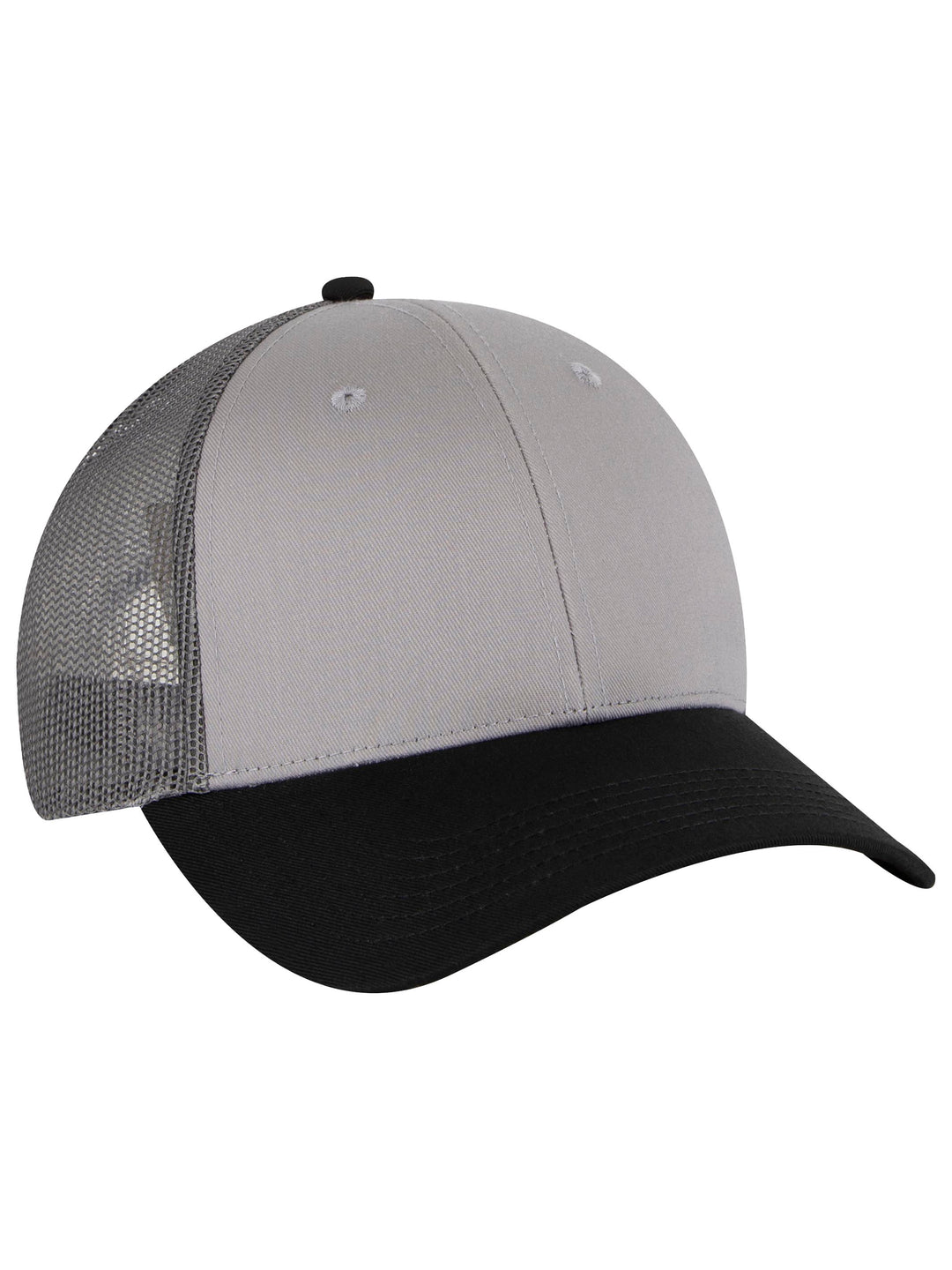 OTTO 6 Panel Low Profile Mesh Back Trucker Hat