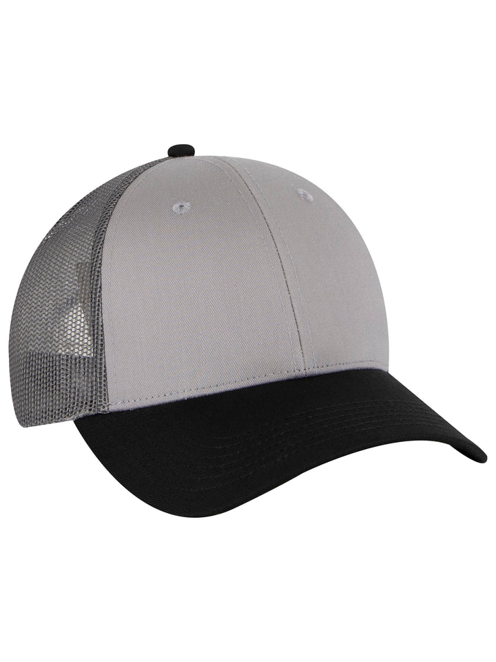 OTTO 6 Panel Low Profile Mesh Back Trucker Hat