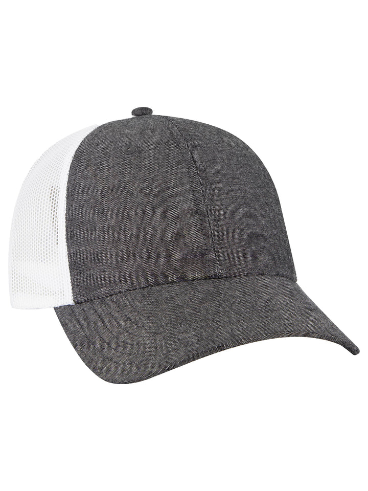 OTTO 6 Panel Low Profile Mesh Back Trucker Hat