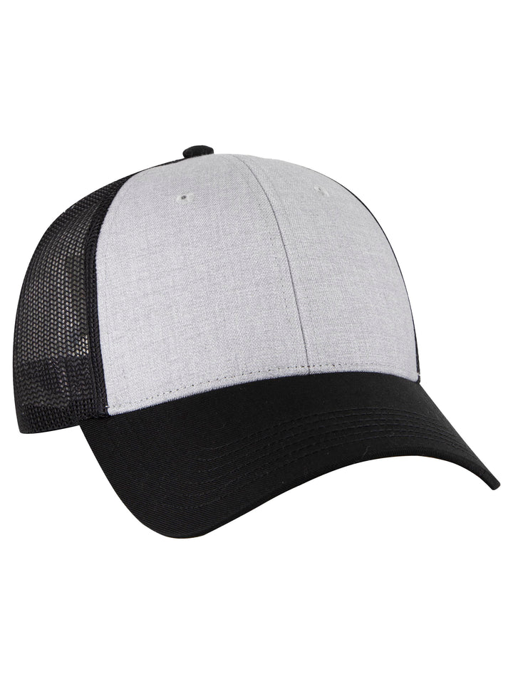 OTTO 6 Panel Low Profile Mesh Back Trucker Hat