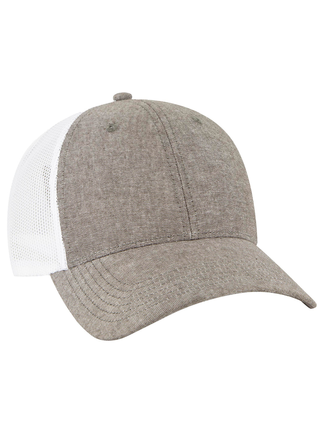 OTTO 6 Panel Low Profile Mesh Back Trucker Hat