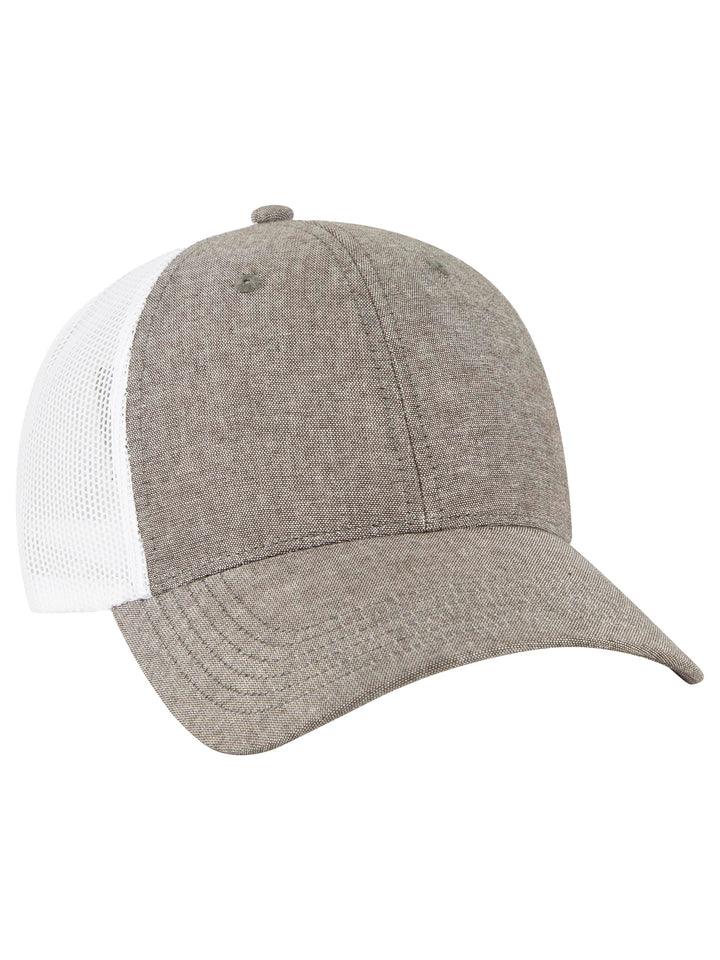 OTTO 6 Panel Low Profile Mesh Back Trucker Hat