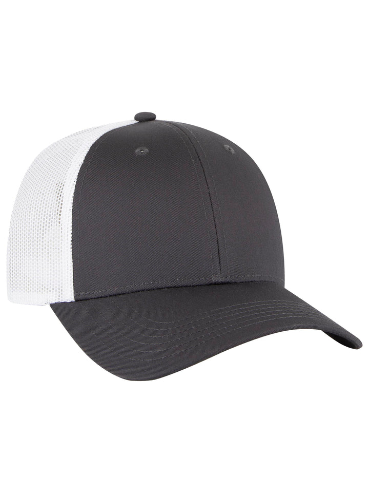 OTTO 6 Panel Low Profile Mesh Back Trucker Hat