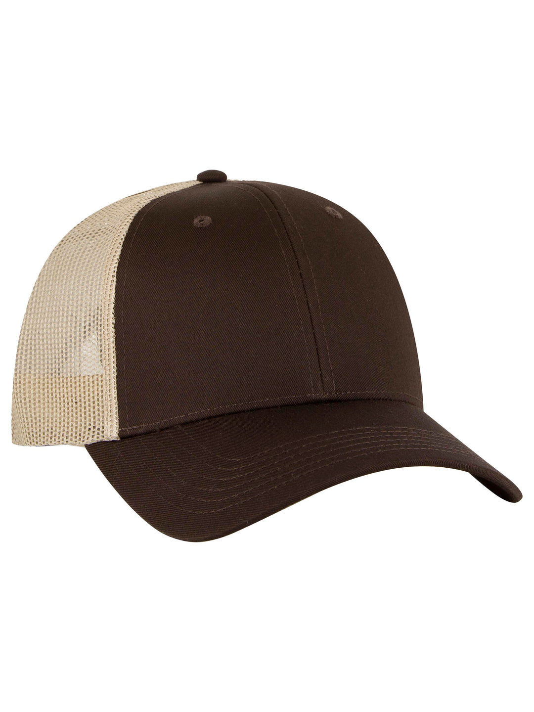 OTTO 6 Panel Low Profile Mesh Back Trucker Hat