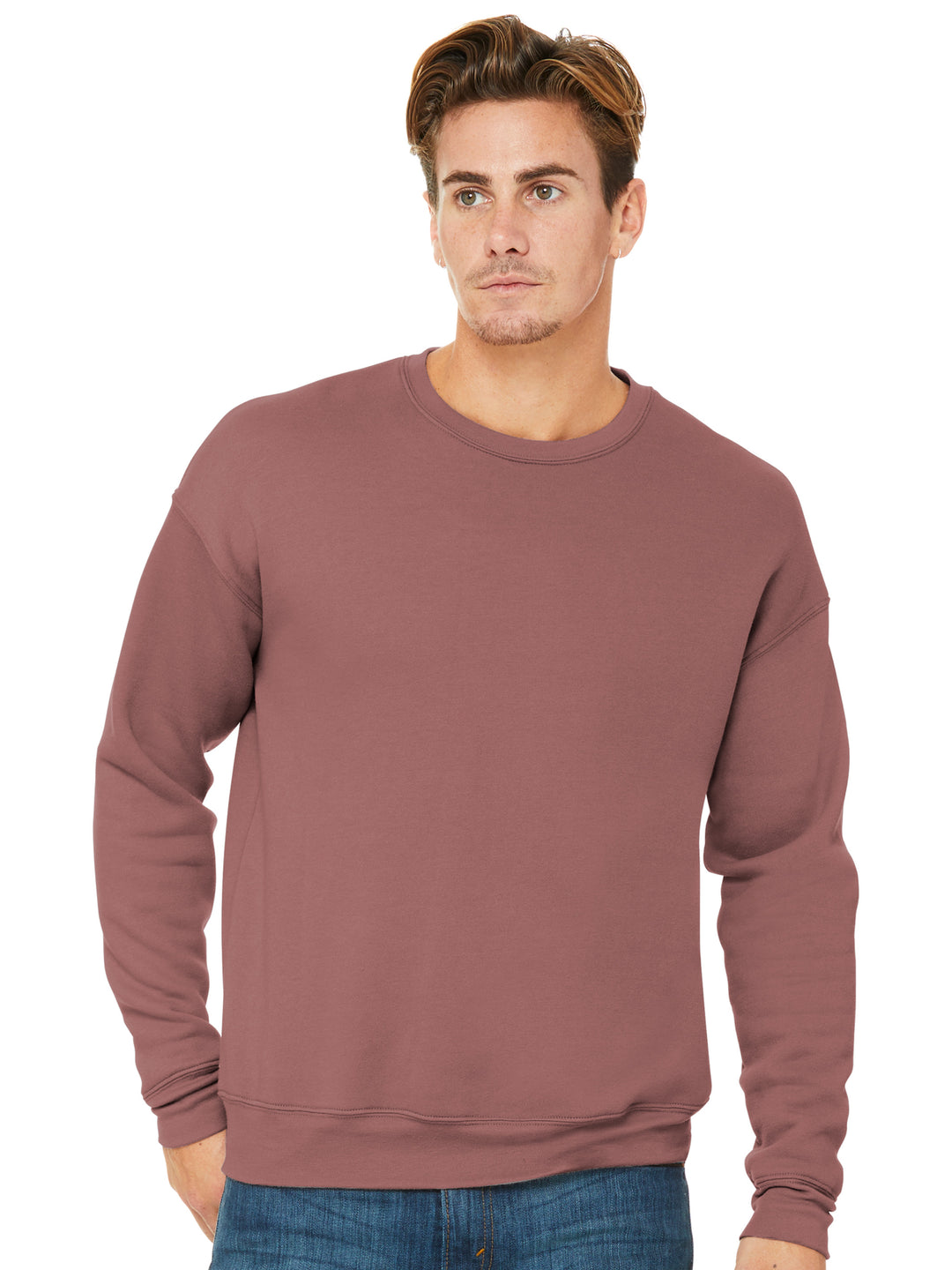 Bella and Canvas Sponge Fleece Drop Shoulder Crewneck