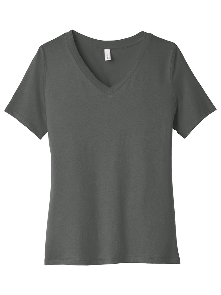Bella + Canvas Women’s Relaxed Jersey V-Neck Tee