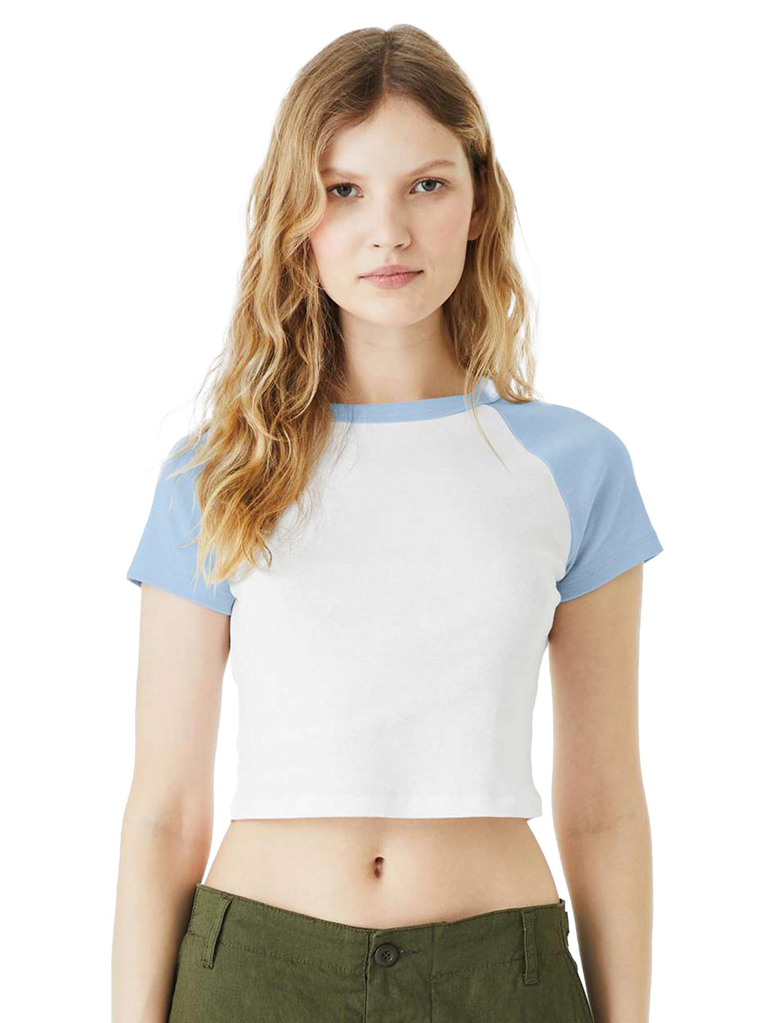 Bella + Canvas Women's Micro Rib Raglan Baby Tee