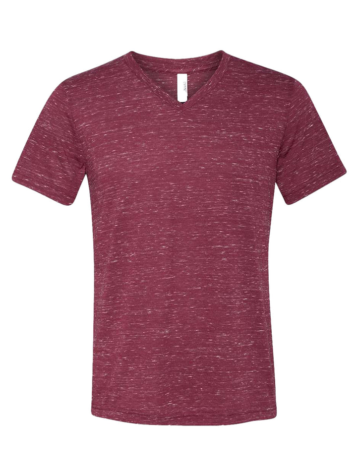 Bella + Canvas Textured Jersey V-Neck Tee