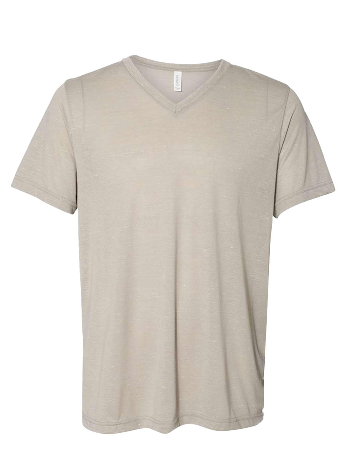 Bella + Canvas Textured Jersey V-Neck Tee