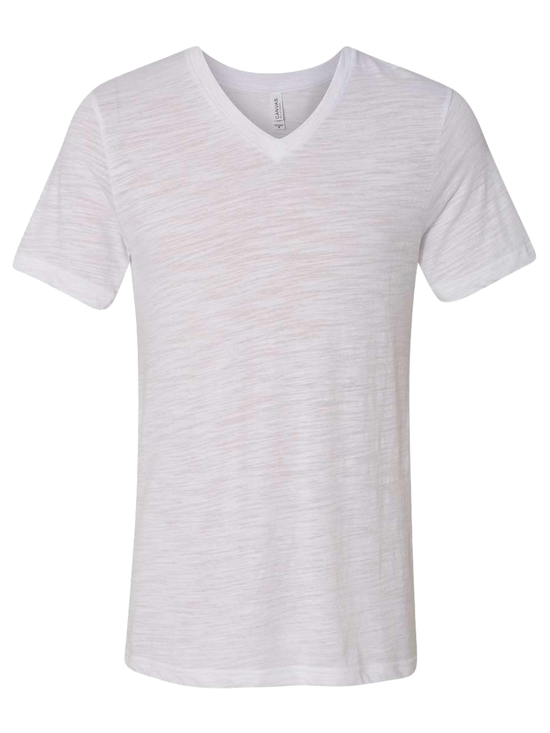 Bella + Canvas Textured Jersey V-Neck Tee