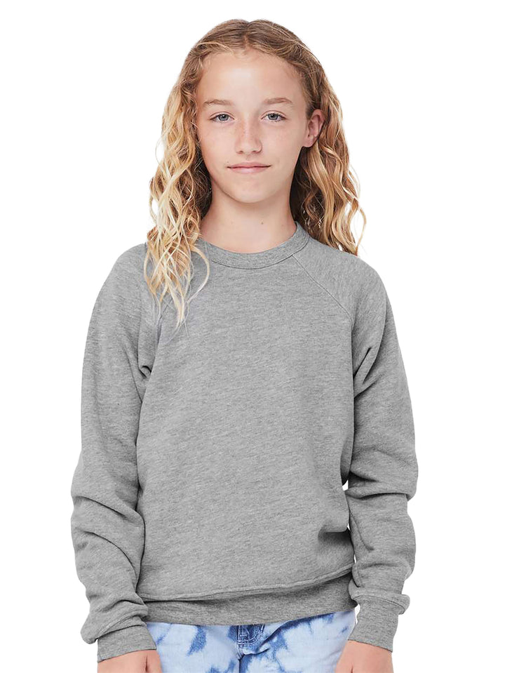 Bella and Canvas Youth Sponge Fleece Crewneck