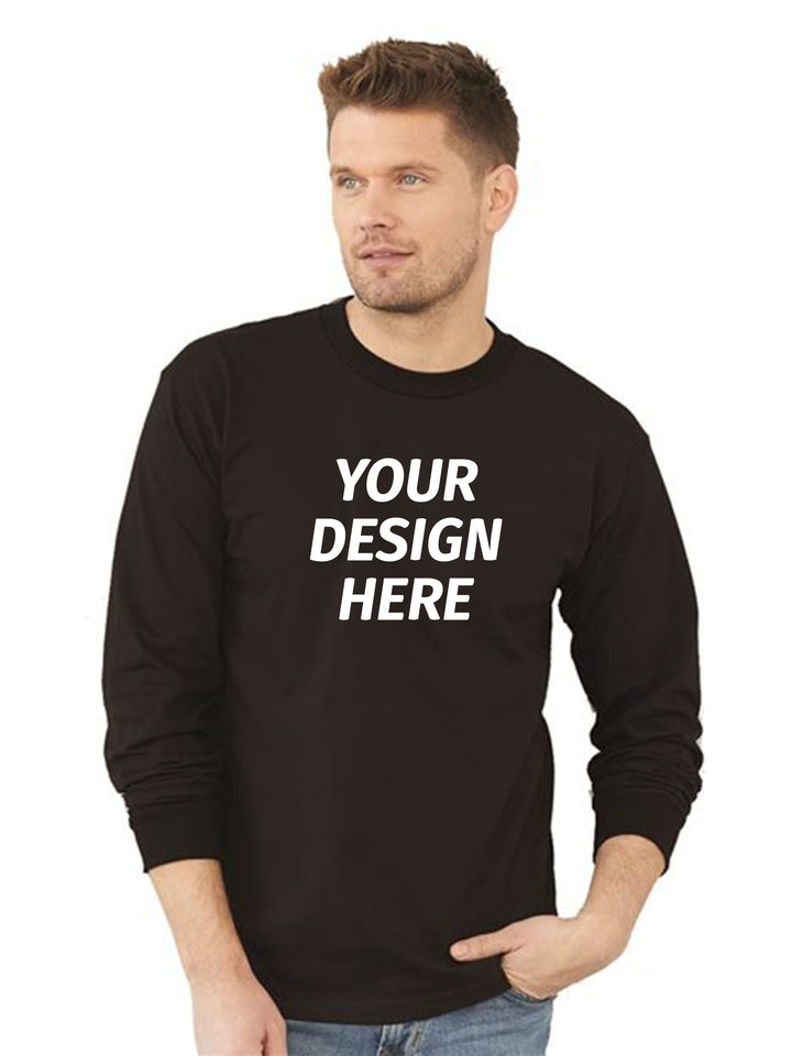 Bayside Long Sleeve Heavyweight T-Shirt