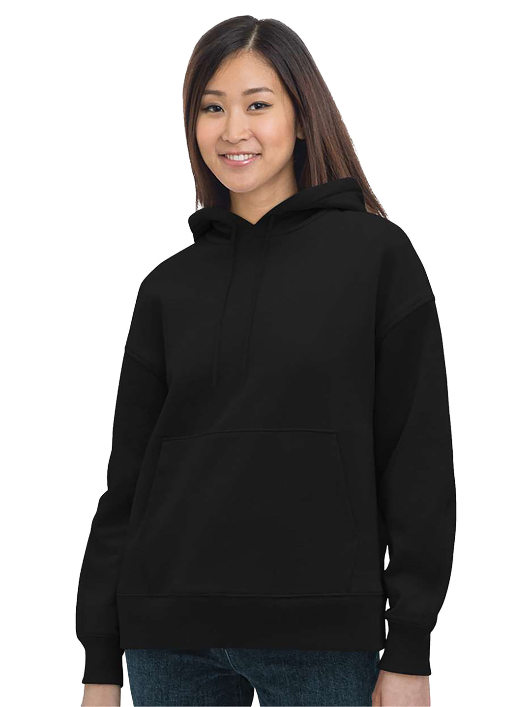 Bayside Women's USA Made Hooded Sweatshirt