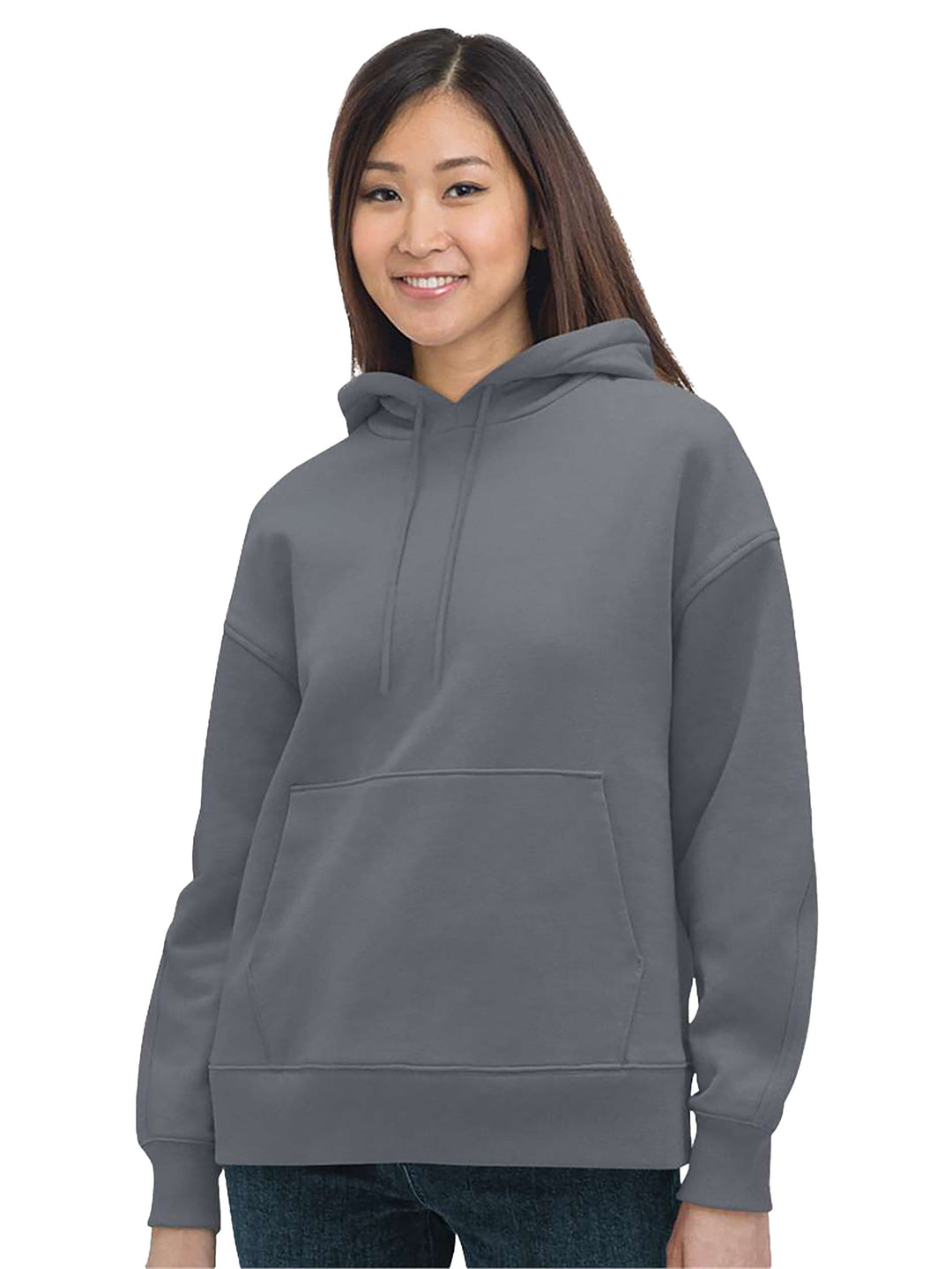 Bayside Women's USA Made Hooded Sweatshirt