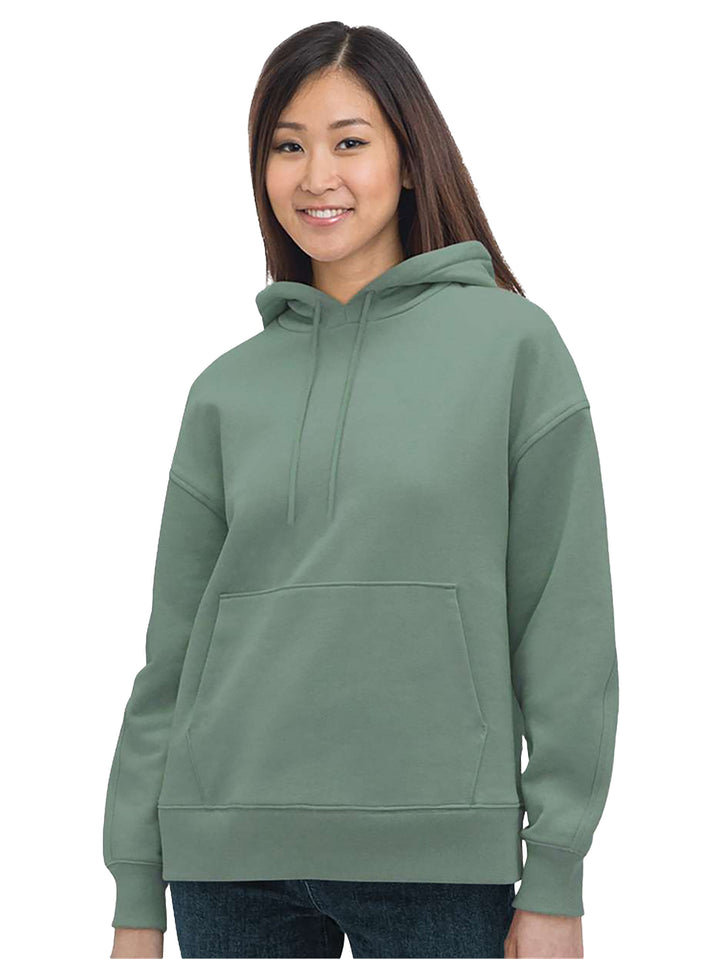 Bayside Women's USA Made Hooded Sweatshirt