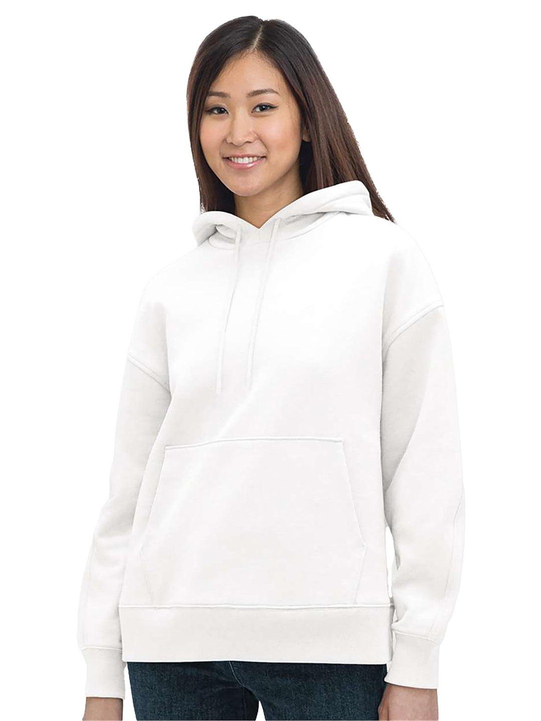 Bayside Women's USA Made Hooded Sweatshirt